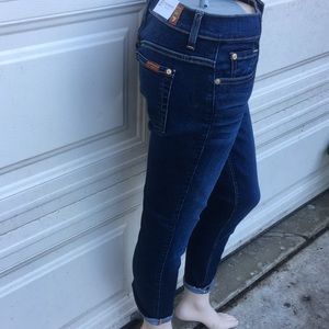 Seven high waist skinny jeans size 28